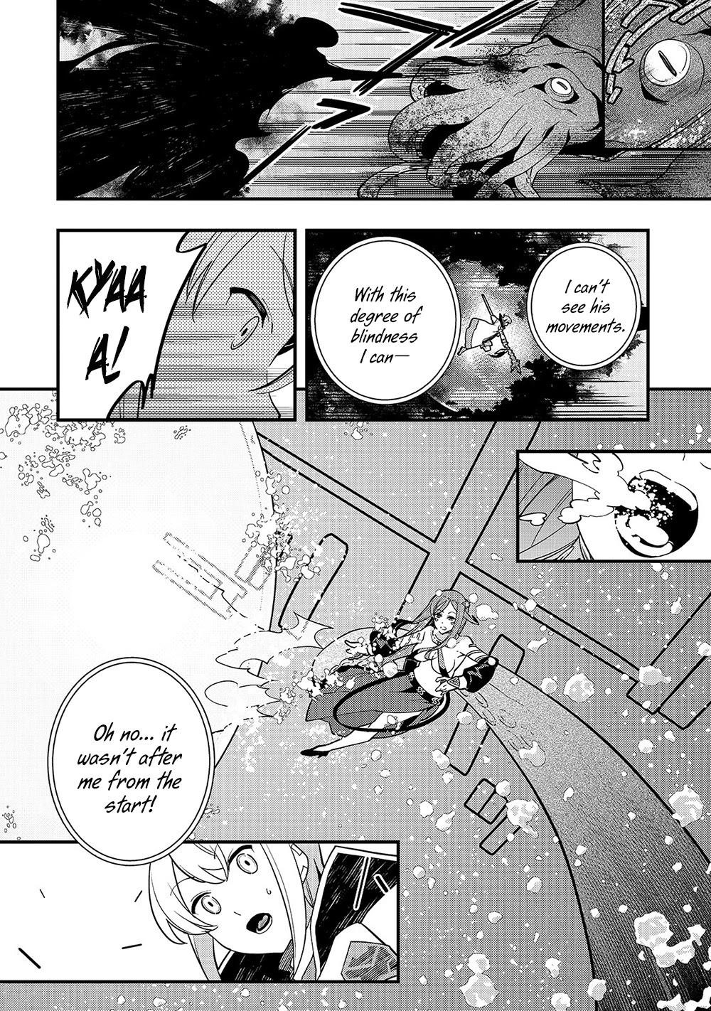 Kyoukai Meikyuu To Ikai No Majutsushi Chapter 35 - Page 12 in English
