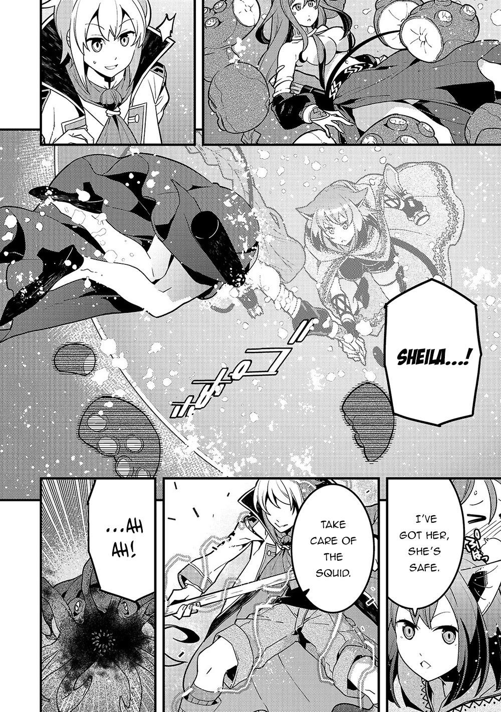 Kyoukai Meikyuu To Ikai No Majutsushi Chapter 35 - Page 14 in English