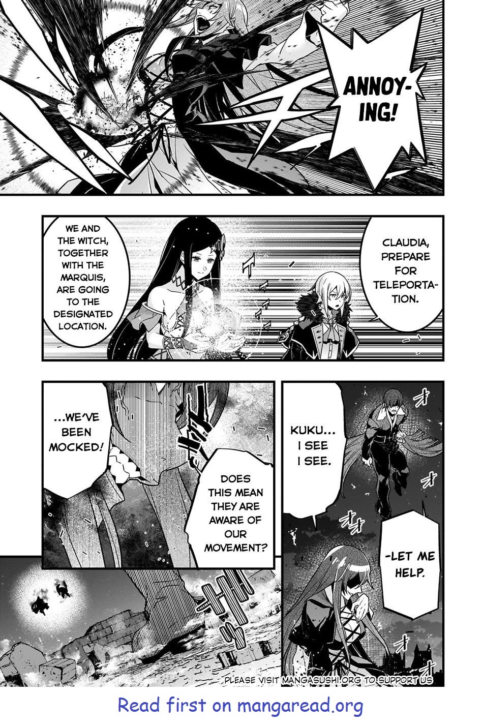 Kyoukai Meikyuu To Ikai No Majutsushi Chapter 74 - Page 19 in English