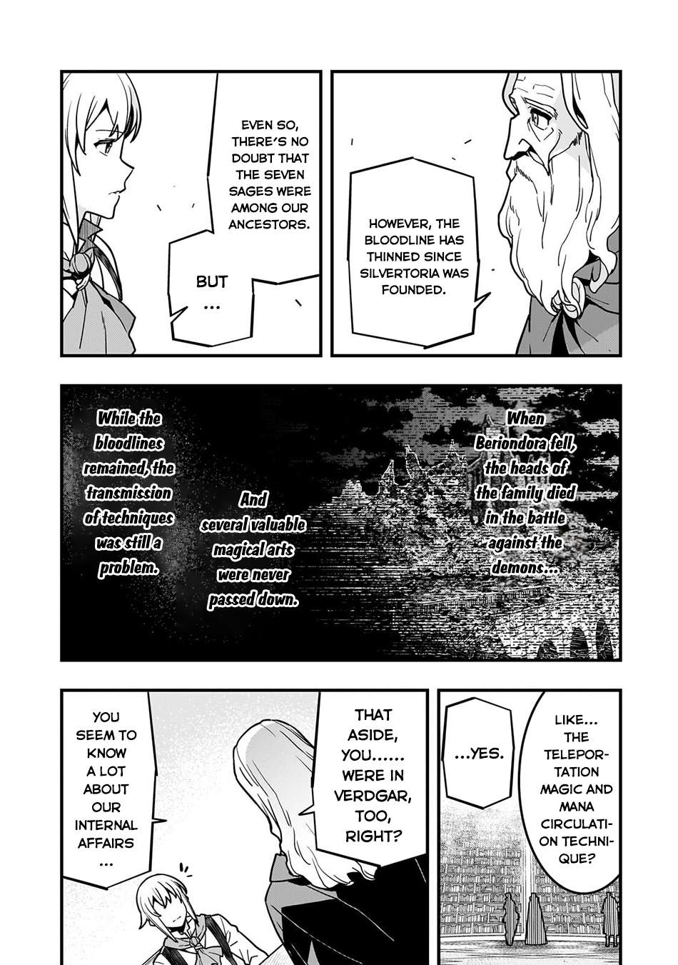 Kyoukai Meikyuu To Ikai No Majutsushi Chapter 91 - Page 16 in English