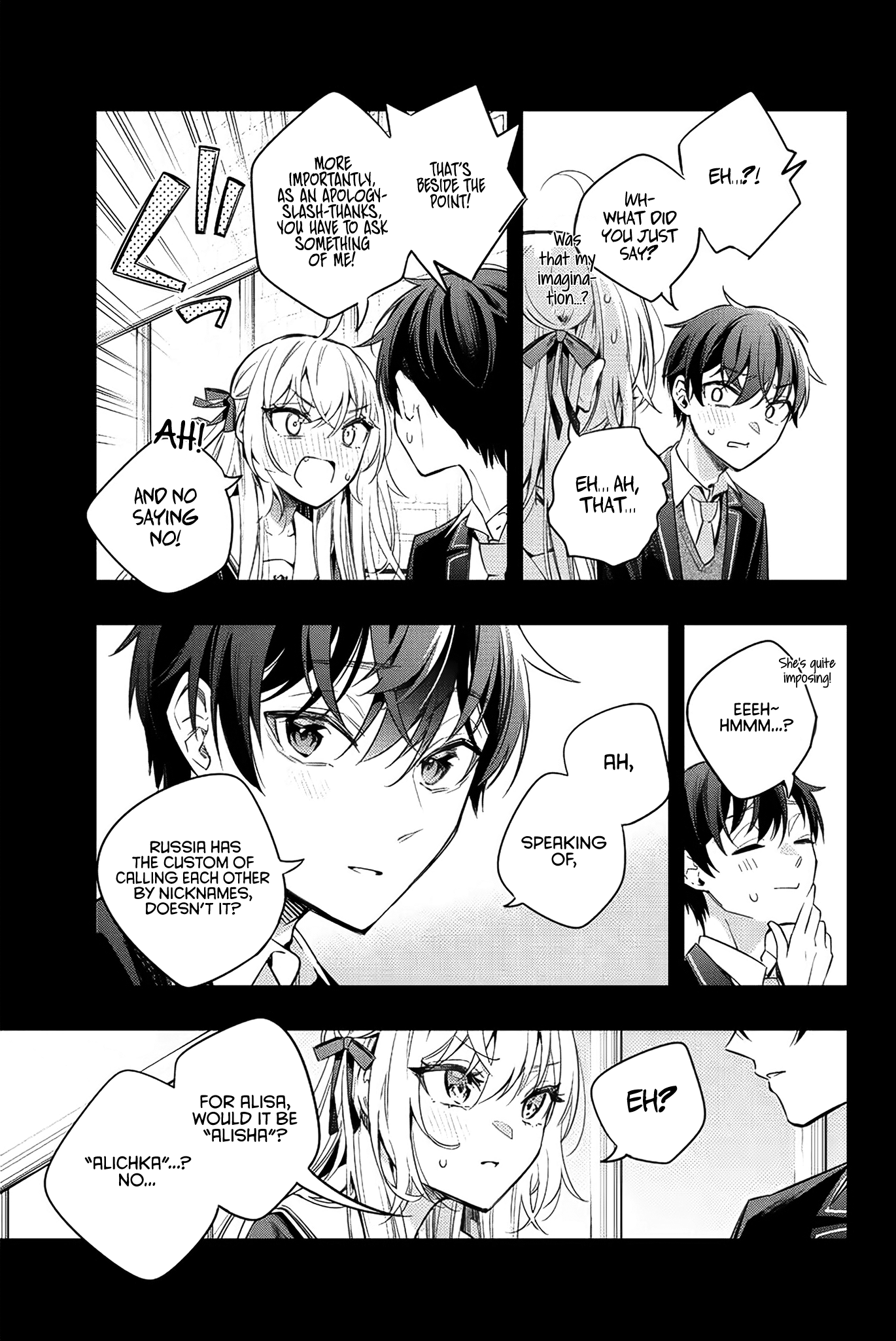 Alya Sometimes Hides Her Feelings In Russian Chapter 13 - Page 9 in English