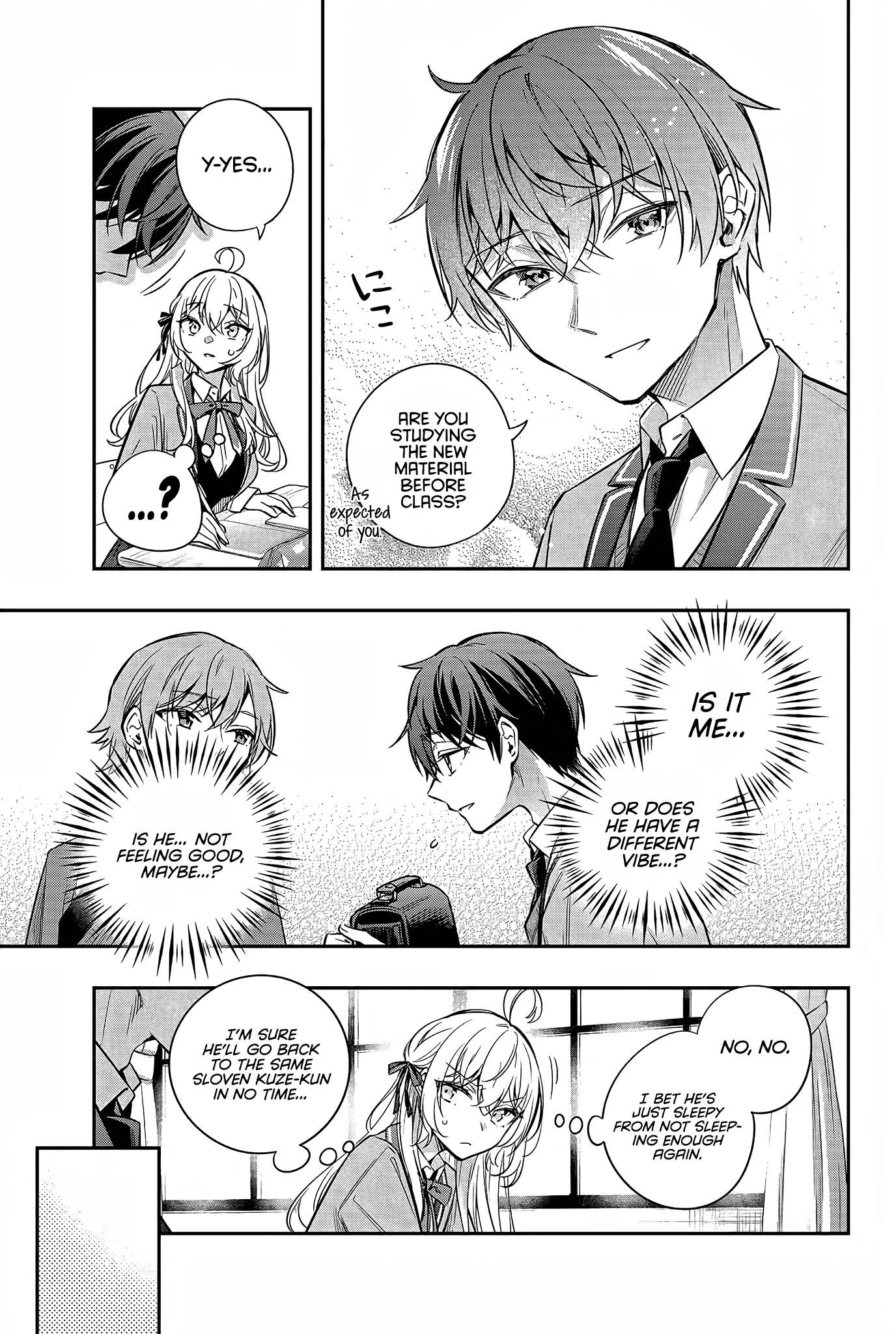 Alya Sometimes Hides Her Feelings In Russian Chapter 34 - Page 3 in English