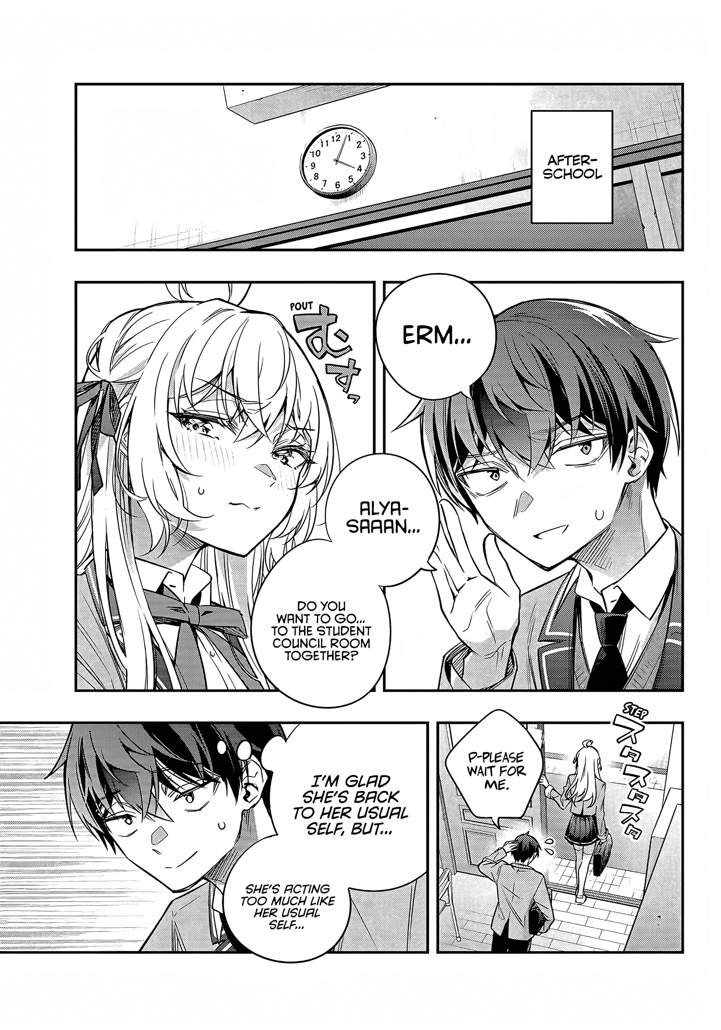 Alya Sometimes Hides Her Feelings In Russian Chapter 35 - Page 11 in English