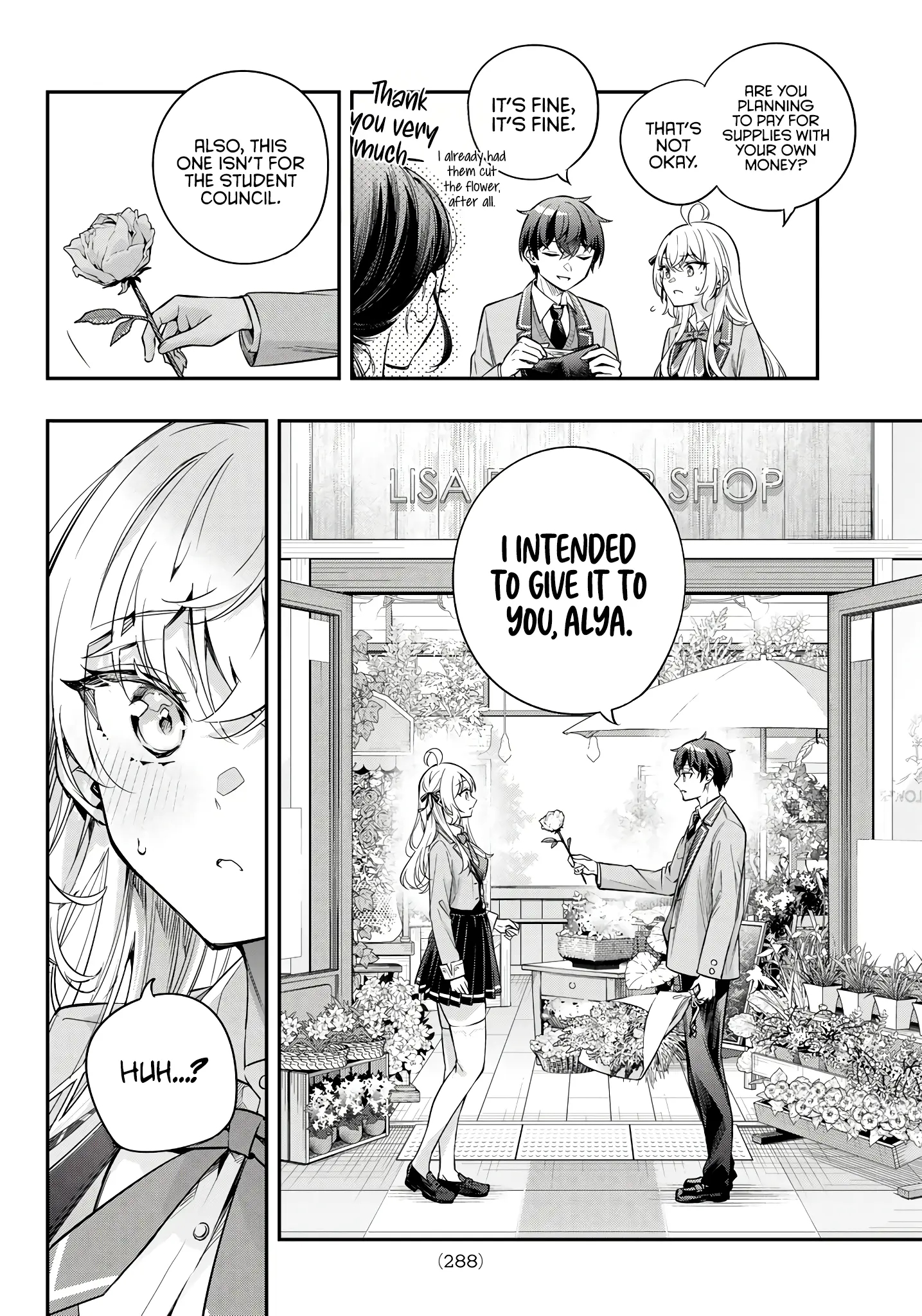 Alya Sometimes Hides Her Feelings In Russian Chapter 42.5 - Page 11 in English