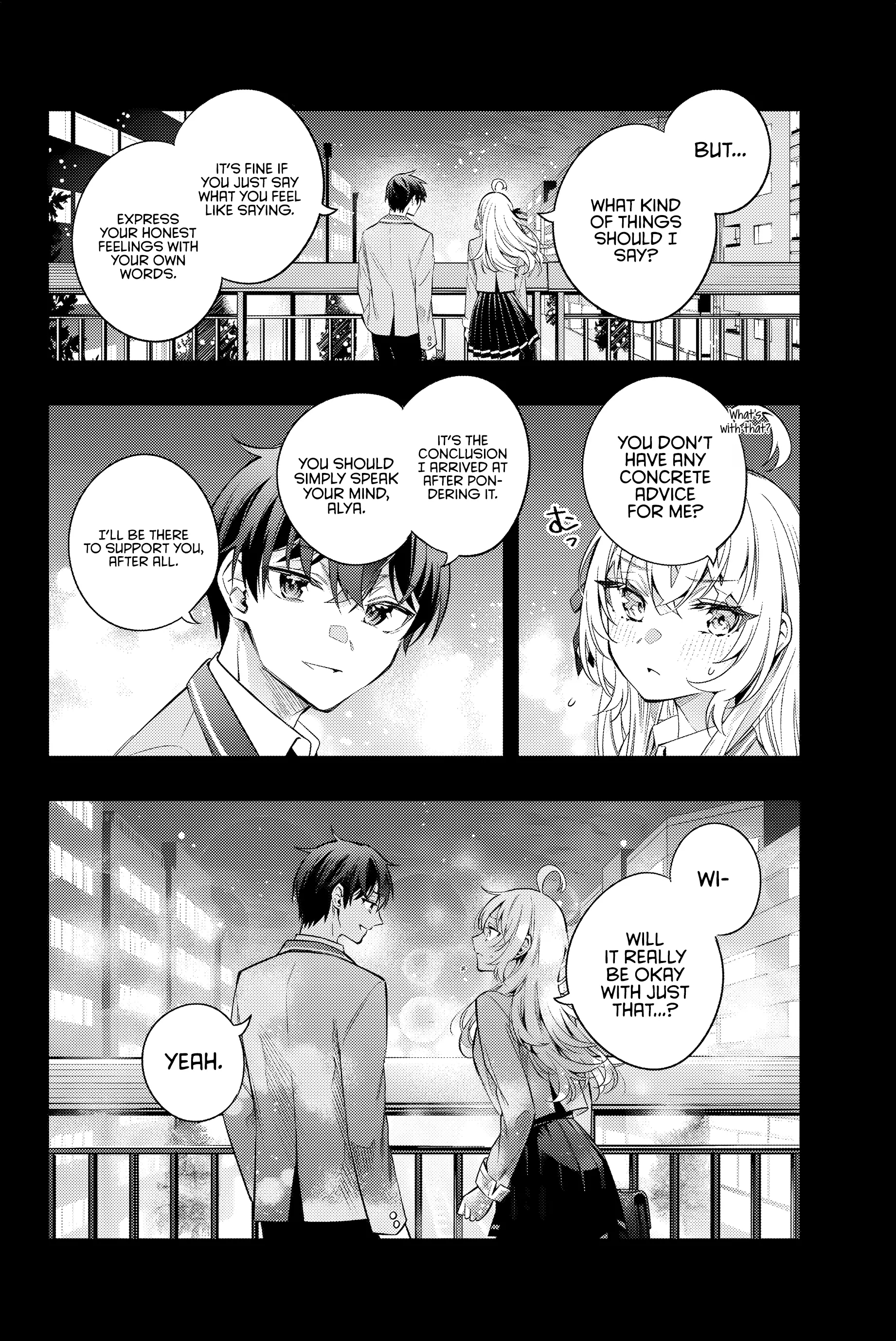 Alya Sometimes Hides Her Feelings In Russian Chapter 42 - Page 4 in English