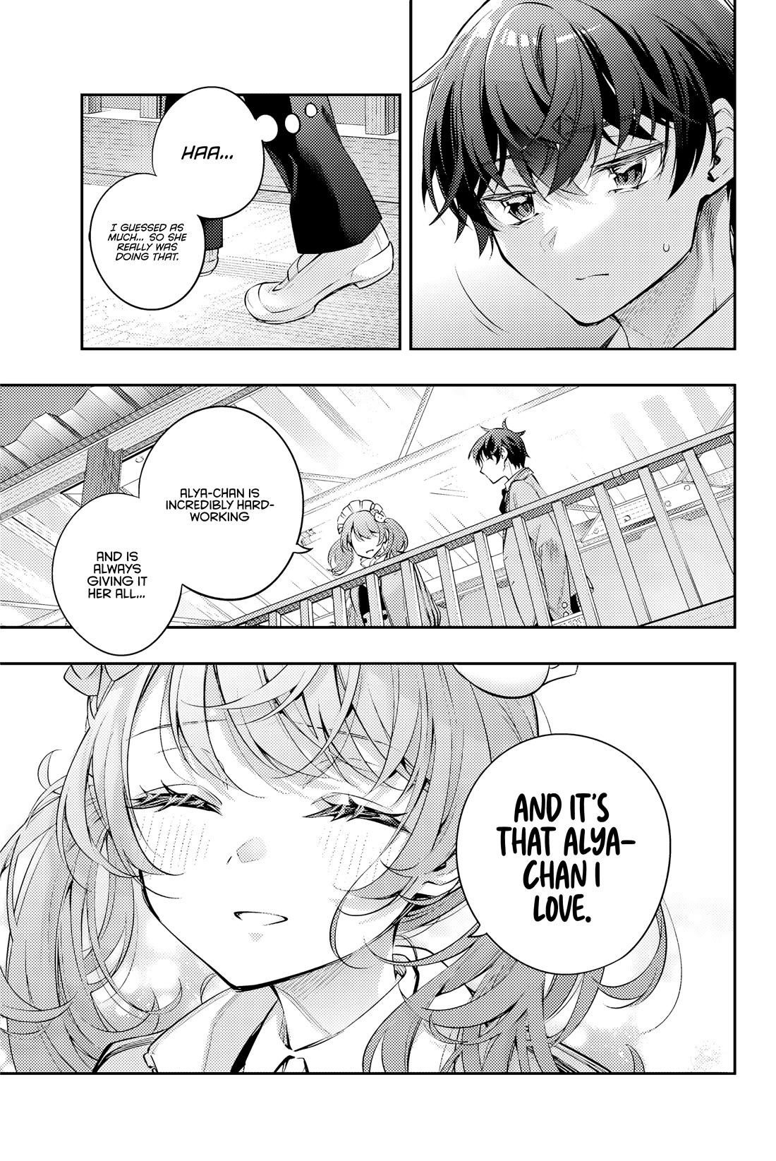 Alya Sometimes Hides Her Feelings In Russian Chapter 50 - Page 12 in English