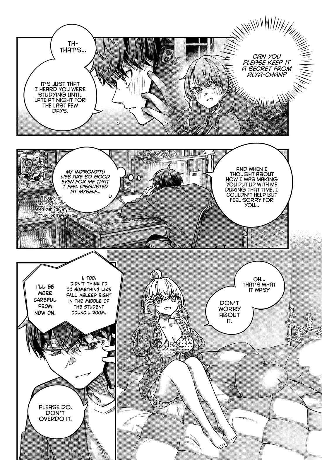 Alya Sometimes Hides Her Feelings In Russian Chapter 82 - Page 8 in English