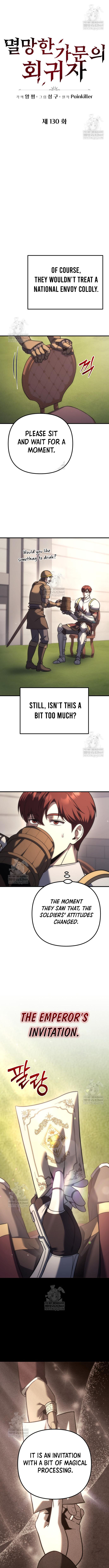 Regressor of the Fallen Family Chapter 130 - Page 4 in English