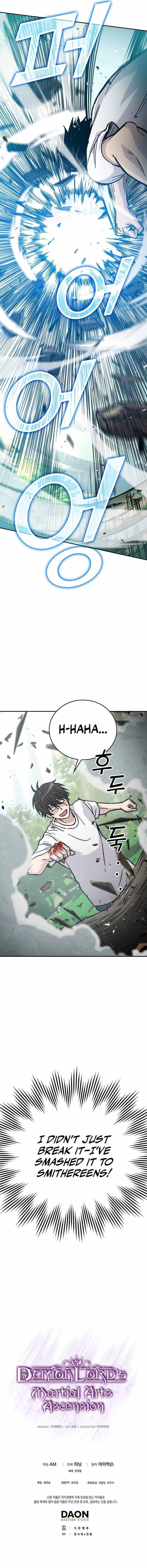 The Demon Lord Levels Up With Martial Arts Chapter 3 - Page 15 in English