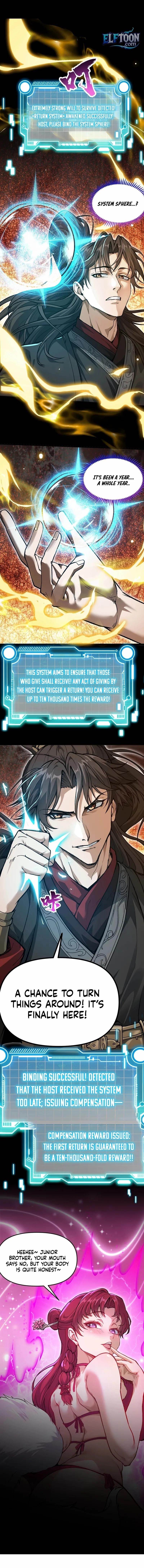 Ten-Thousandfold Return, Senior Sister, Please Behave Chapter 1 - Page 6 in English