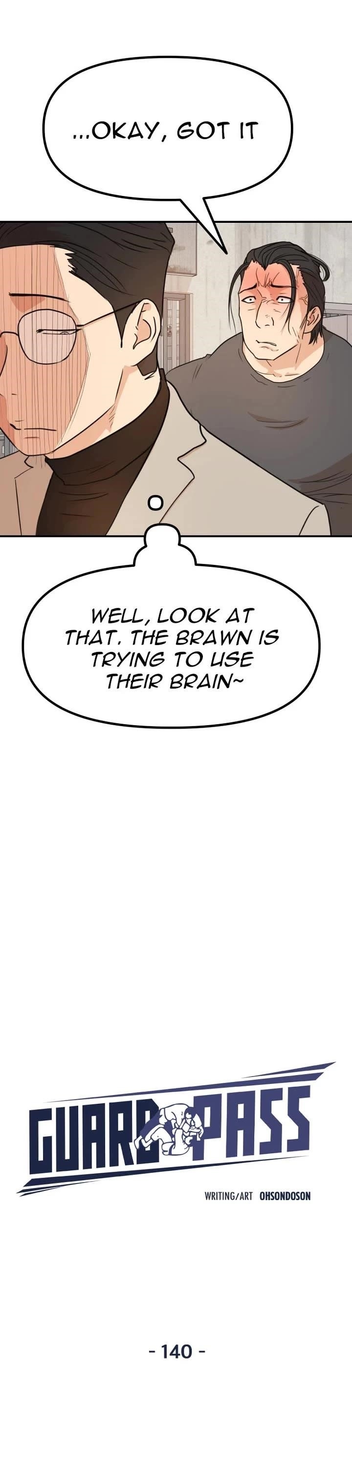 Guard Pass Chapter 140 - Page 3 in English