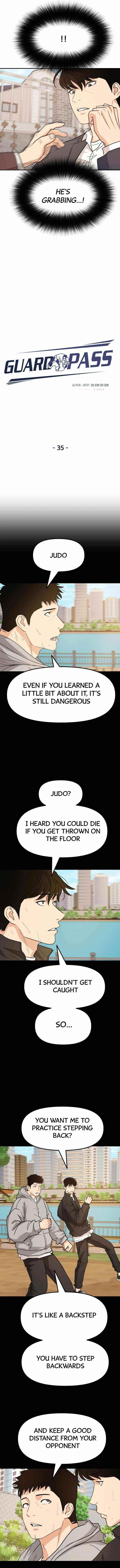 Guard Pass Chapter 35 - Page 3 in English