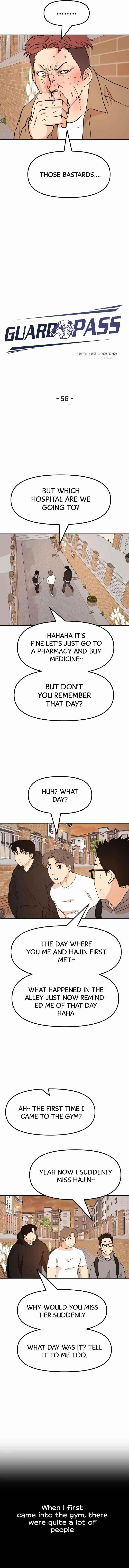 Guard Pass Chapter 56 - Page 6 in English