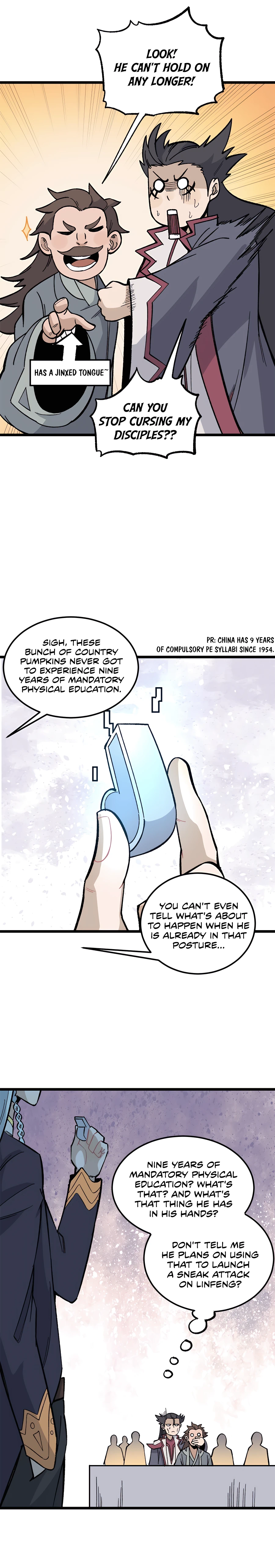 All Hail The Sect Leader Chapter 166 - Page 9 in English