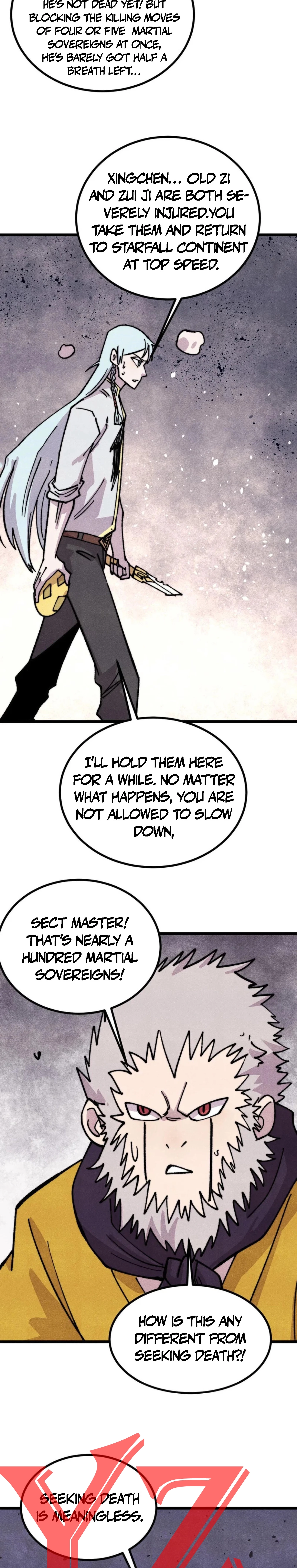 All Hail The Sect Leader Chapter 485 - Page 13 in English