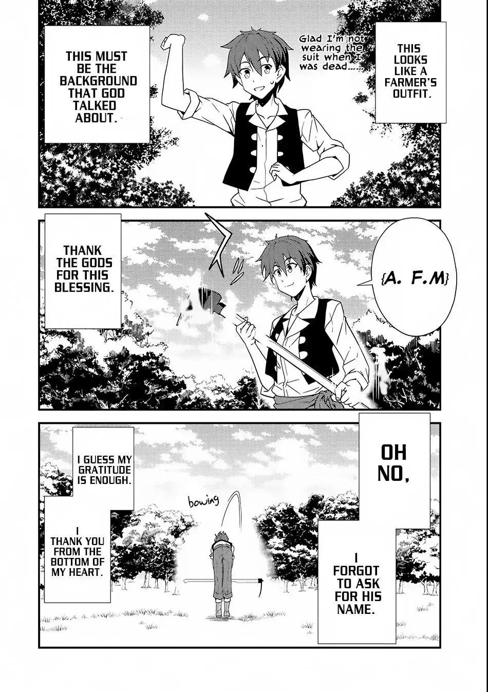 ISEKAI NONBIRI NOUKA Chapter 1 - Page 19 in English
