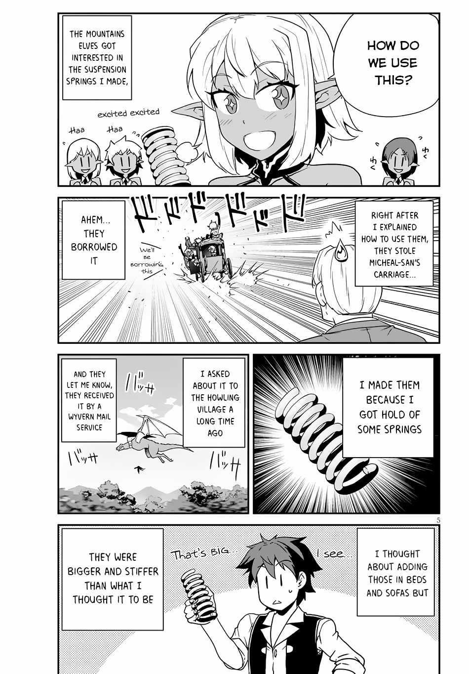 ISEKAI NONBIRI NOUKA Chapter 202 - Page 5 in English