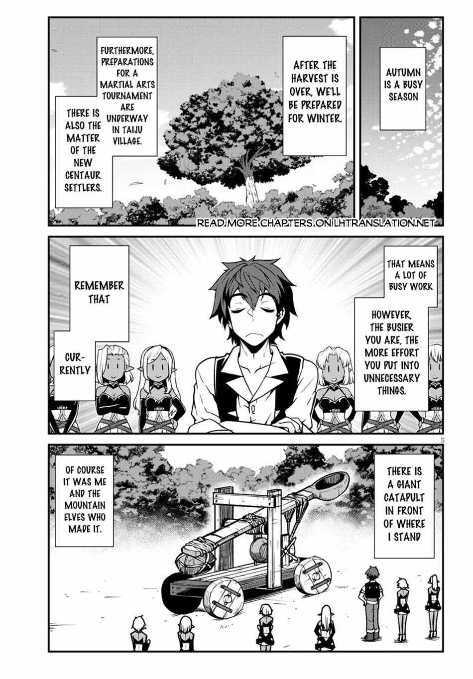 ISEKAI NONBIRI NOUKA Chapter 264 - Page 5 in English
