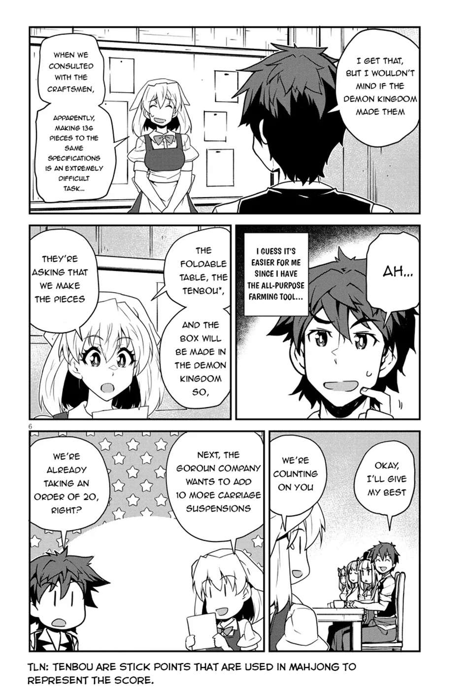 ISEKAI NONBIRI NOUKA Chapter 290 - Page 7 in English