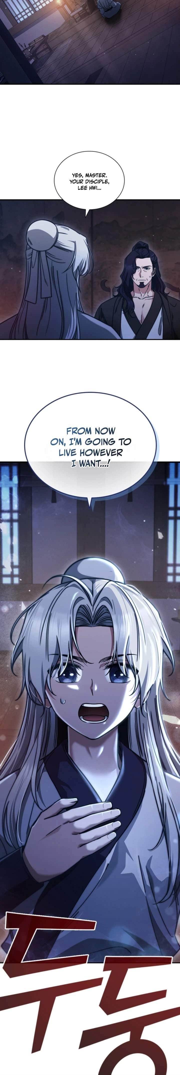 First Senior Disciple Lee Hwi Chapter 1 - Page 33 in English