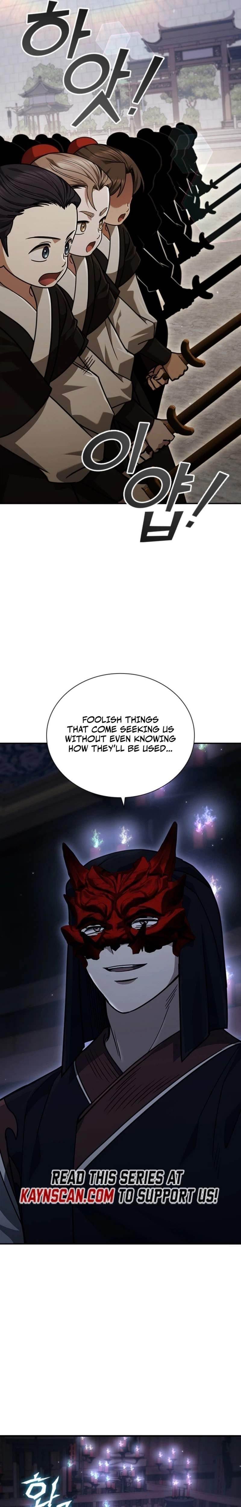 First Senior Disciple Lee Hwi Chapter 10 - Page 22 in English