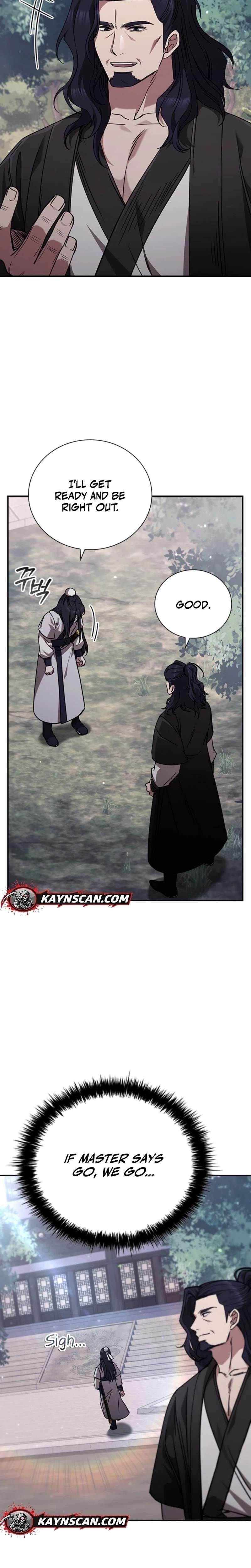 First Senior Disciple Lee Hwi Chapter 11 - Page 33 in English