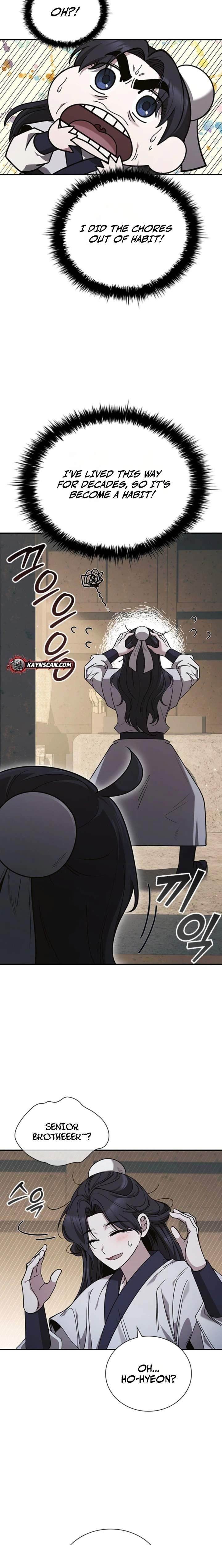 First Senior Disciple Lee Hwi Chapter 3 - Page 17 in English