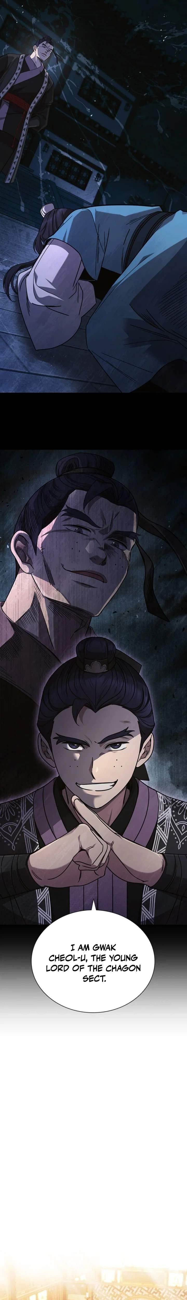 First Senior Disciple Lee Hwi Chapter 4 - Page 22 in English