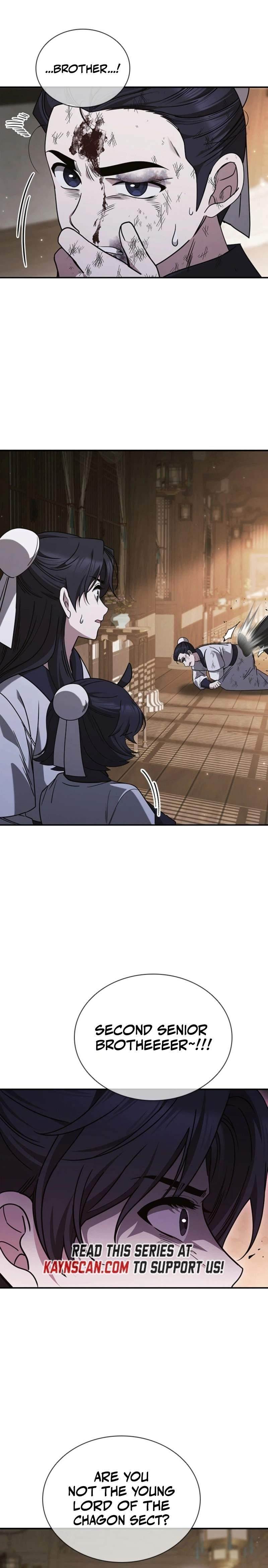 First Senior Disciple Lee Hwi Chapter 5 - Page 10 in English