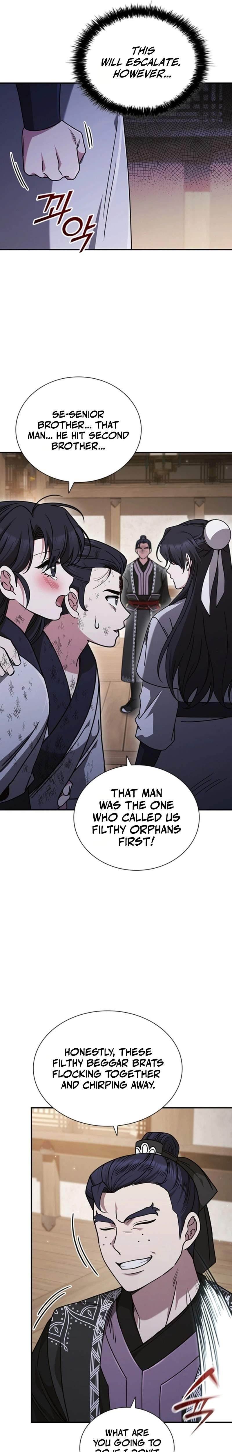 First Senior Disciple Lee Hwi Chapter 5 - Page 13 in English