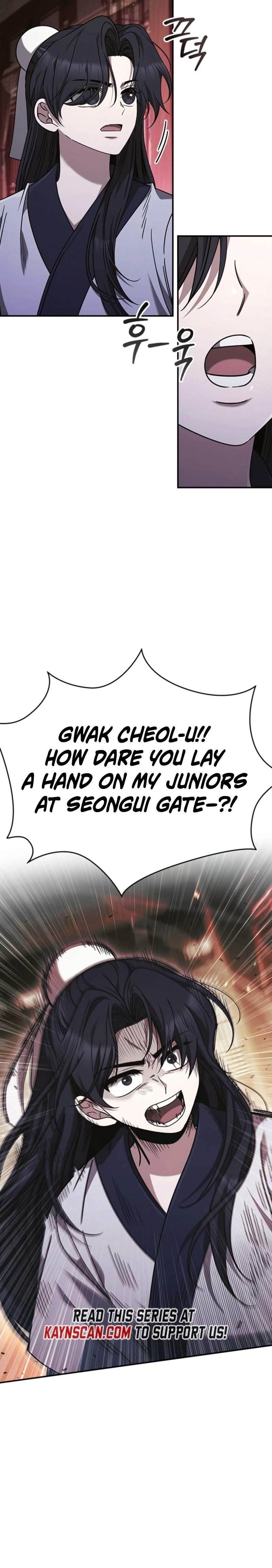 First Senior Disciple Lee Hwi Chapter 5 - Page 18 in English
