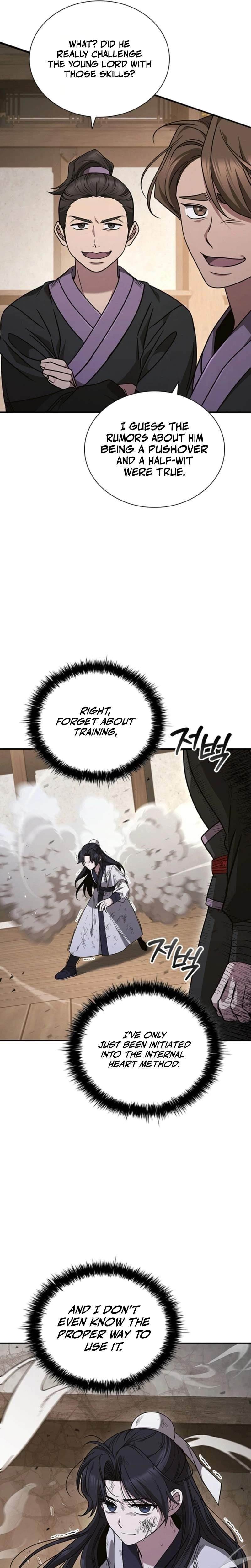 First Senior Disciple Lee Hwi Chapter 5 - Page 21 in English