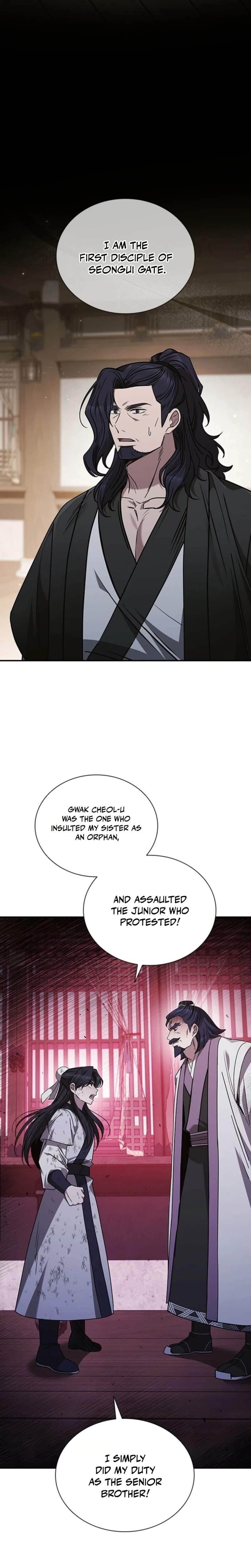 First Senior Disciple Lee Hwi Chapter 6 - Page 18 in English