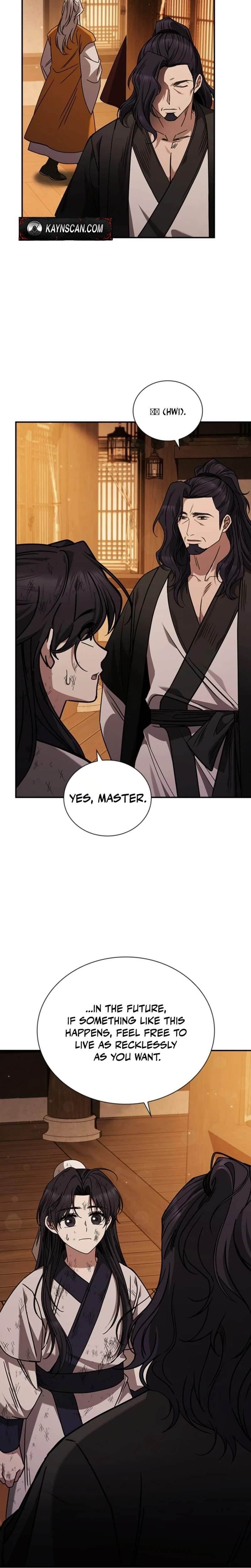 First Senior Disciple Lee Hwi Chapter 6 - Page 26 in English