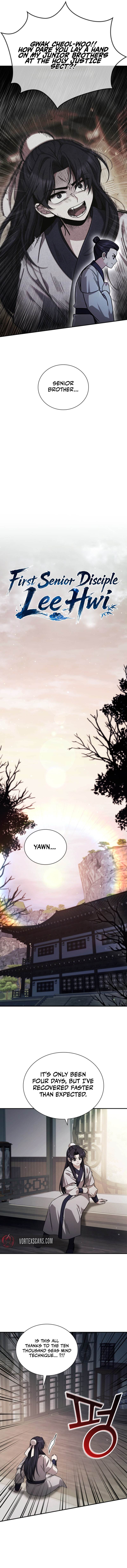 First Senior Disciple Lee Hwi Chapter 7 - Page 9 in English
