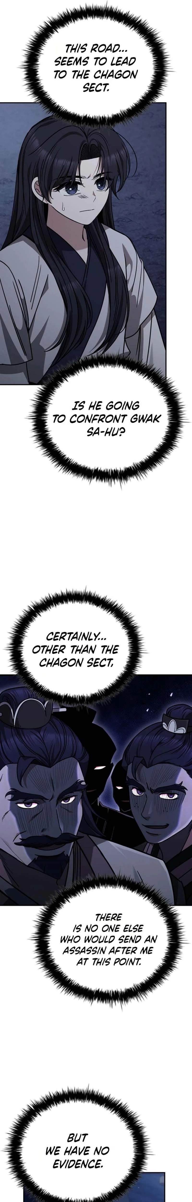 First Senior Disciple Lee Hwi Chapter 8 - Page 25 in English