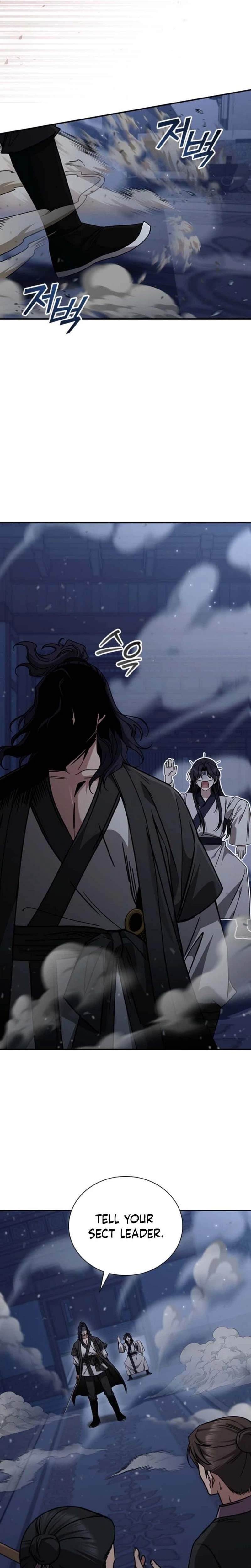 First Senior Disciple Lee Hwi Chapter 8 - Page 32 in English