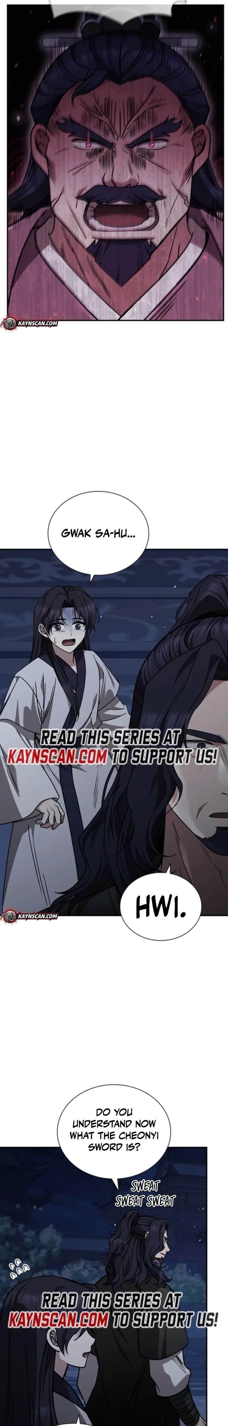 First Senior Disciple Lee Hwi Chapter 9 - Page 17 in English