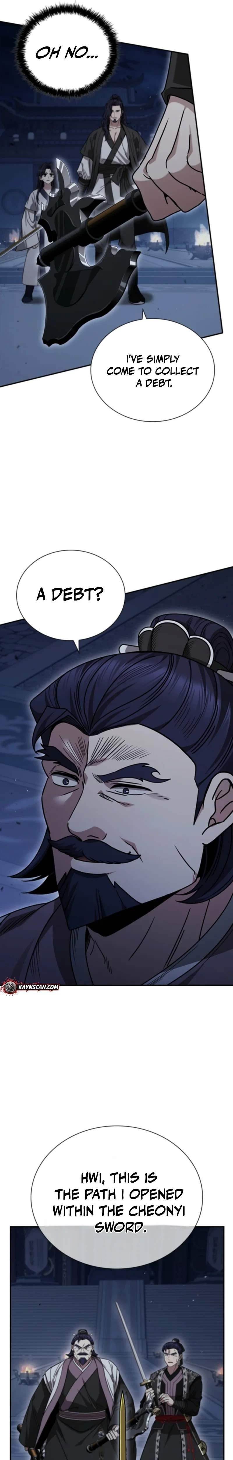 First Senior Disciple Lee Hwi Chapter 9 - Page 21 in English