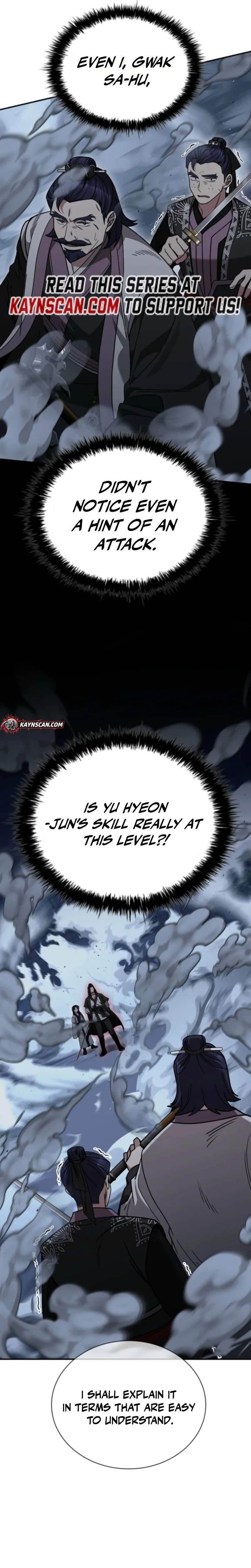 First Senior Disciple Lee Hwi Chapter 9 - Page 33 in English