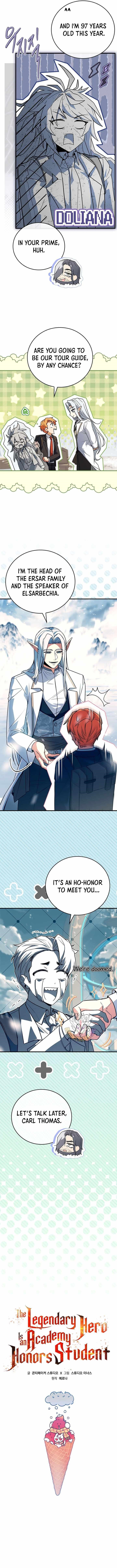 Legendary Hero Is an Academy Honors Student Chapter 39 - Page 3 in English
