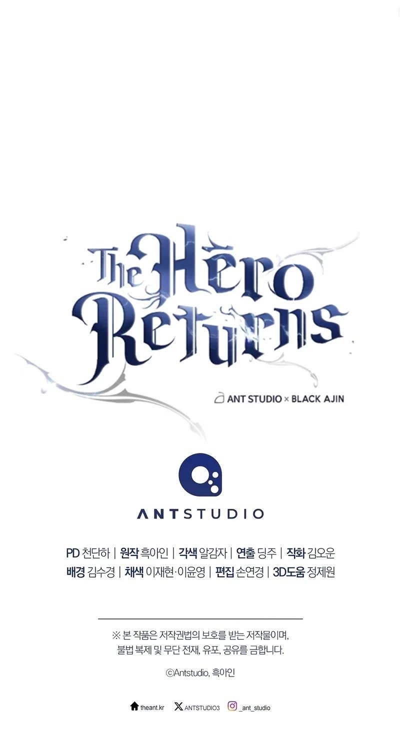 The Hero Returns Chapter 105 - Page 69 in English