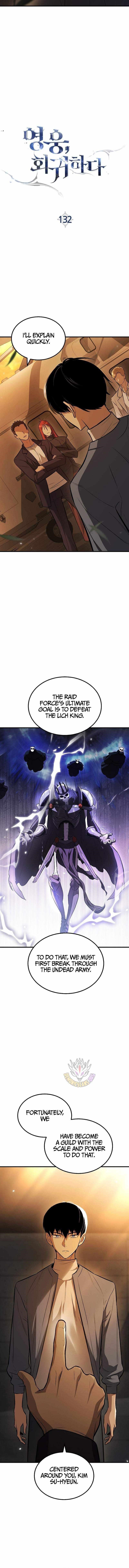 The Hero Returns Chapter 132 - Page 6 in English