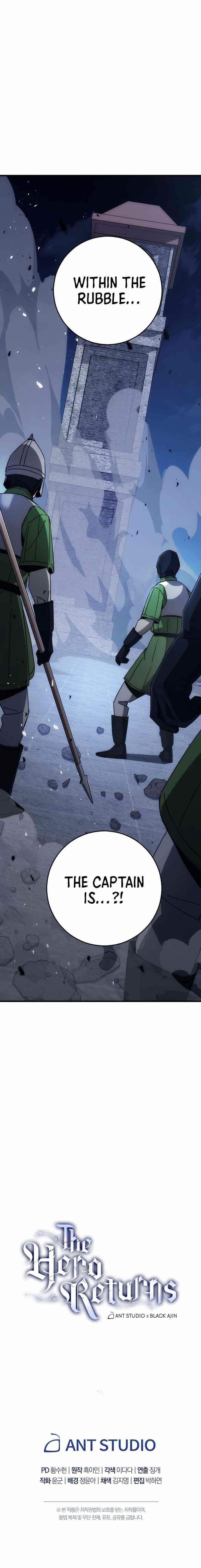 The Hero Returns Chapter 30 - Page 20 in English