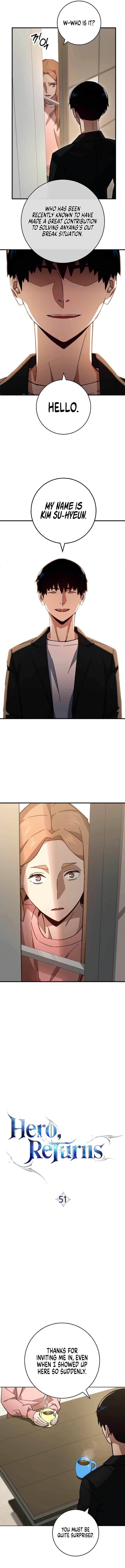 The Hero Returns Chapter 51 - Page 3 in English