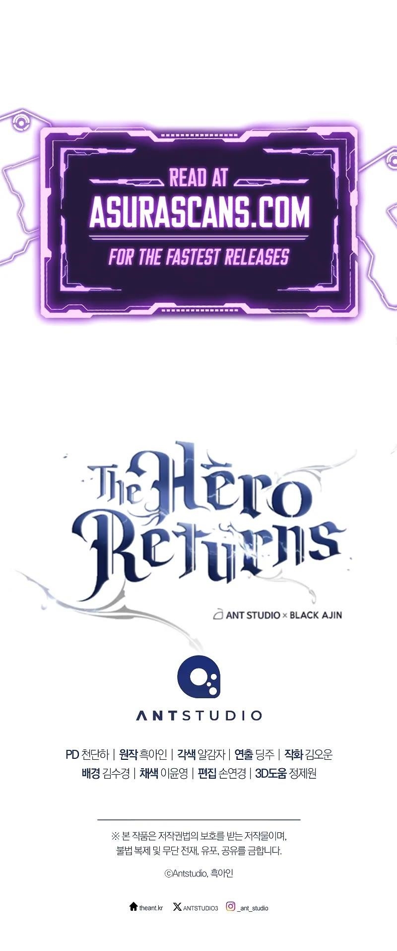The Hero Returns Chapter 98 - Page 83 in English