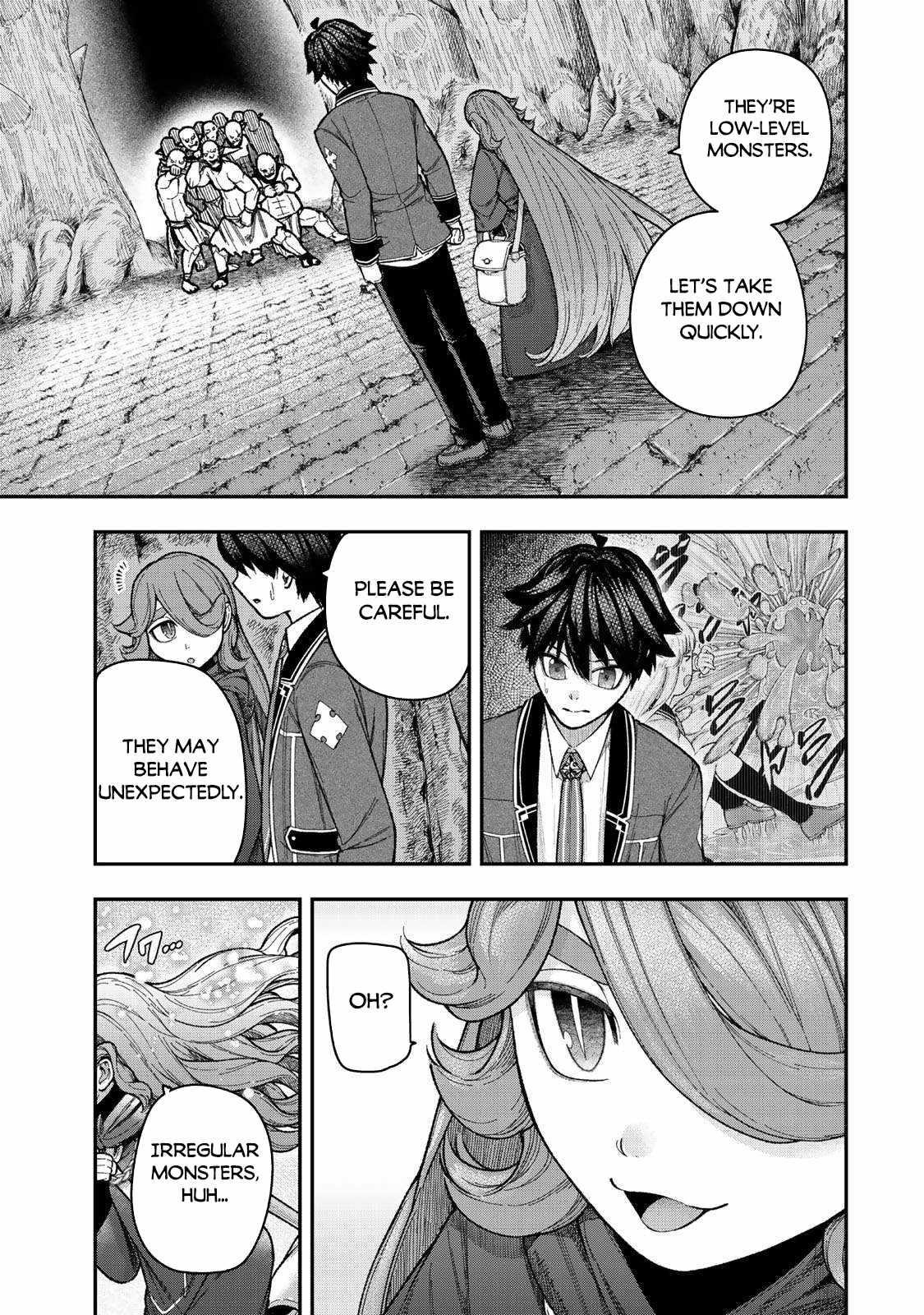Gomi Ika da to Tsuihousareta Shounin, Jitsu wa Zensei Kensha desu Chapter 11.1 - Page 5 in English