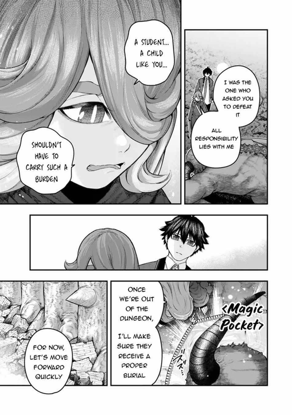 Gomi Ika da to Tsuihousareta Shounin, Jitsu wa Zensei Kensha desu Chapter 12.2 - Page 9 in English