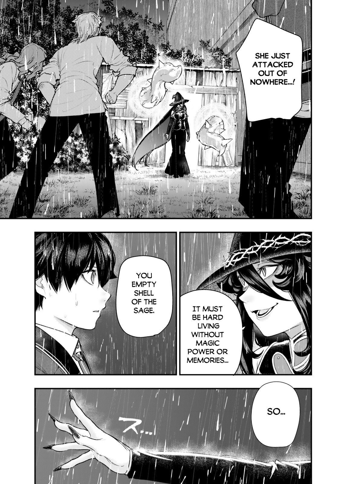 Gomi Ika da to Tsuihousareta Shounin, Jitsu wa Zensei Kensha desu Chapter 19.2 - Page 8 in English