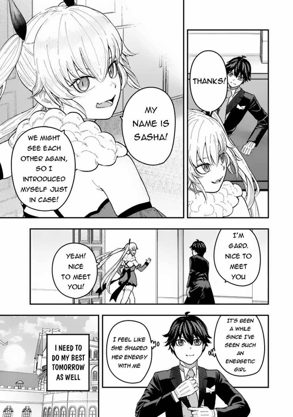 Gomi Ika da to Tsuihousareta Shounin, Jitsu wa Zensei Kensha desu Chapter 3.1 - Page 9 in English